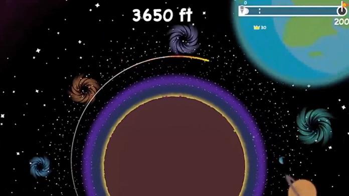 Golf Orbit Game Screenshot