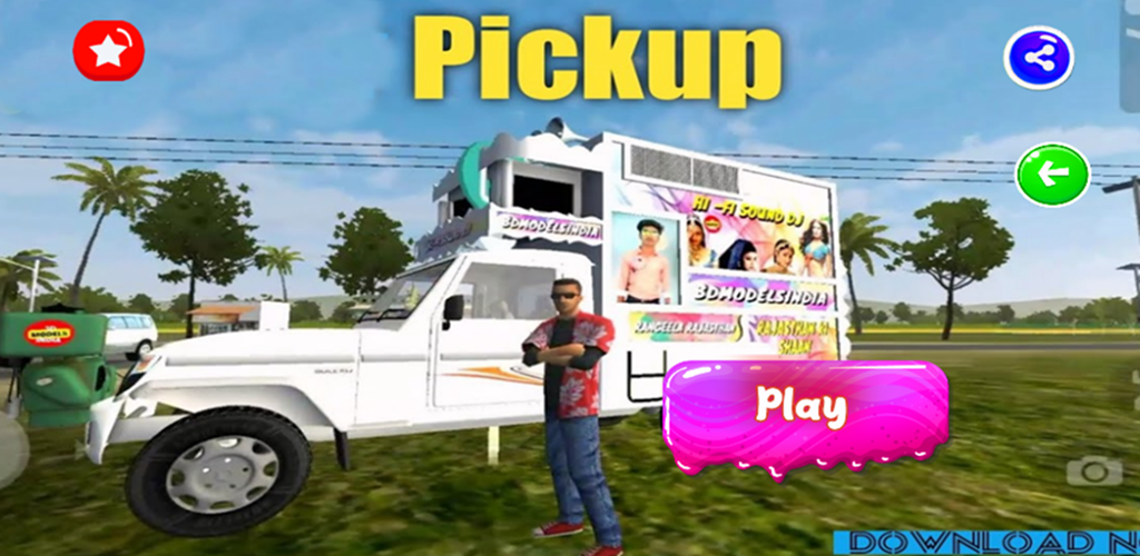 Banner of Mod bussid dj pickup simulator 