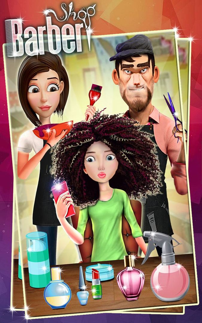 Barber Shop Hair Salon Games ภาพหน้าจอเกม