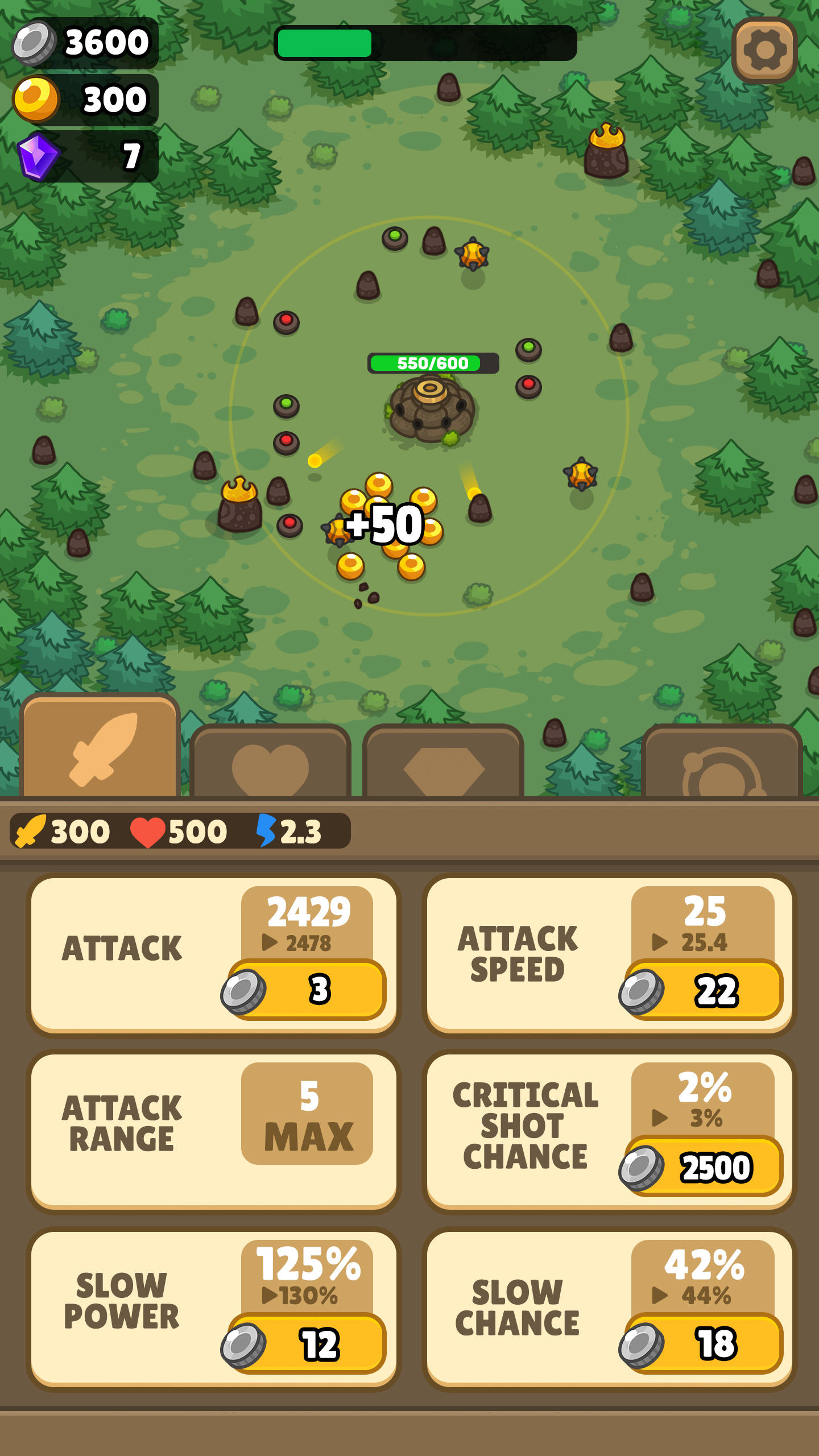 Screenshot 1 of Idle Fortress Tower Defense 4.2.1