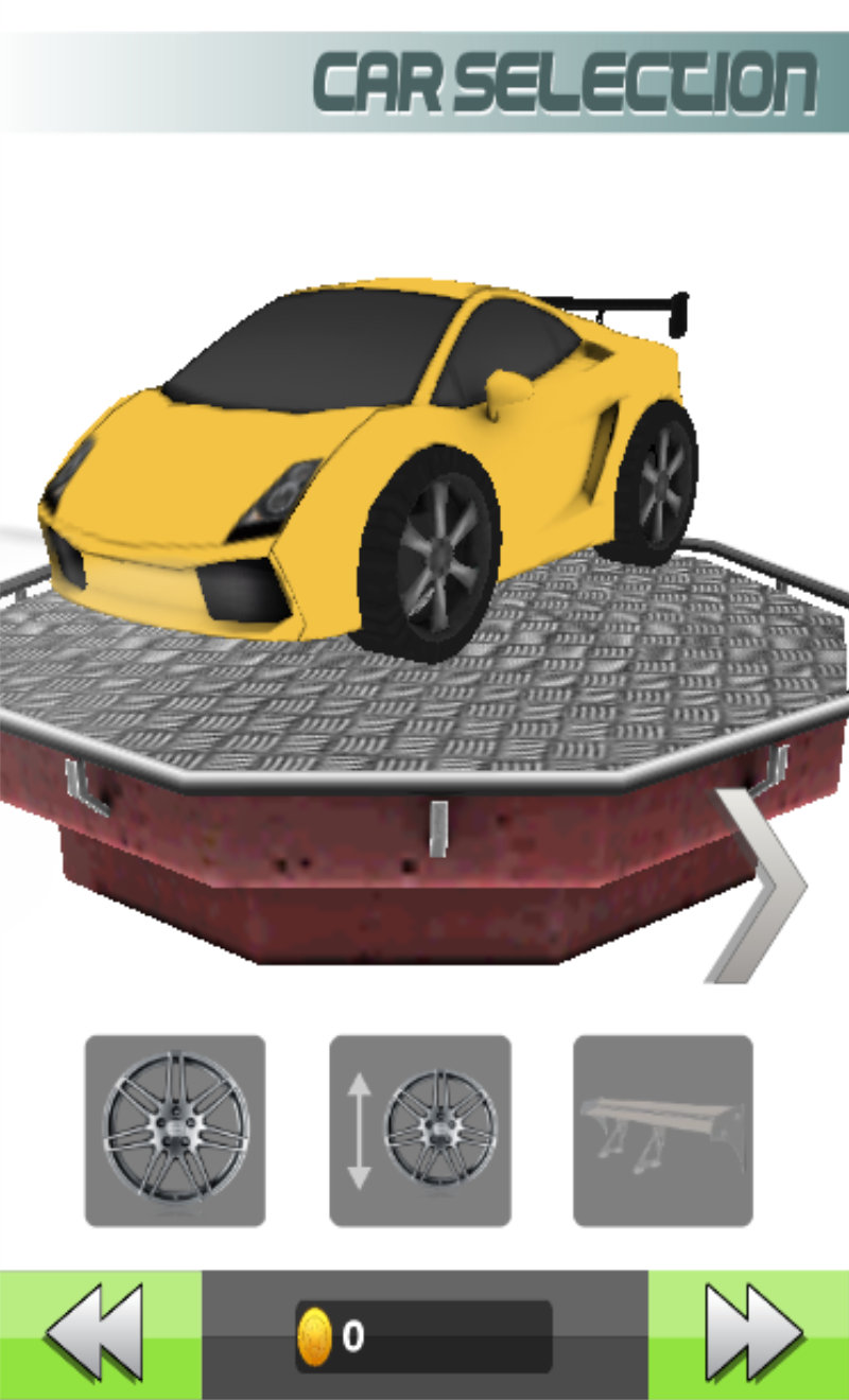 TOP Racing 3D Game Screenshot