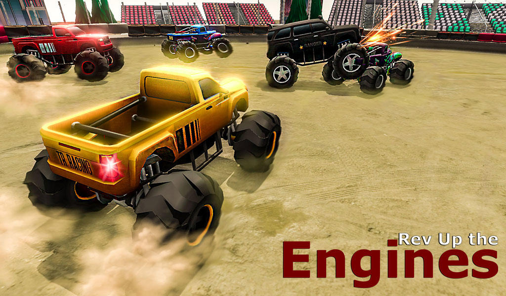 Captura de Tela do Jogo Demolition Derby-Monster Truck