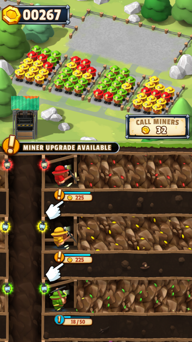 Miner Sort Game Screenshot