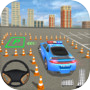 Icon of US Police Parking: Car Games