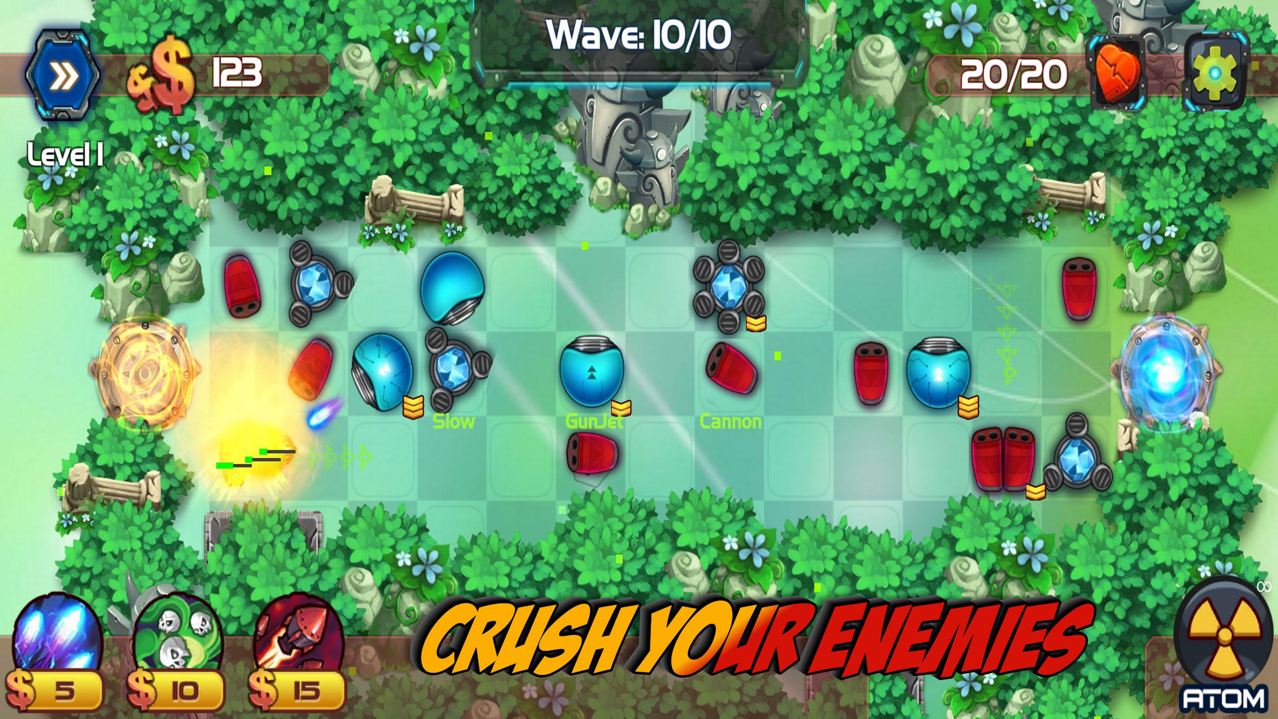 Tower Defense Fortress Defense android iOS apk download for free