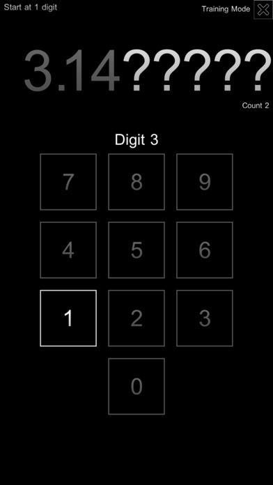 Memorize Pi Digits - 3.14π Game Screenshot