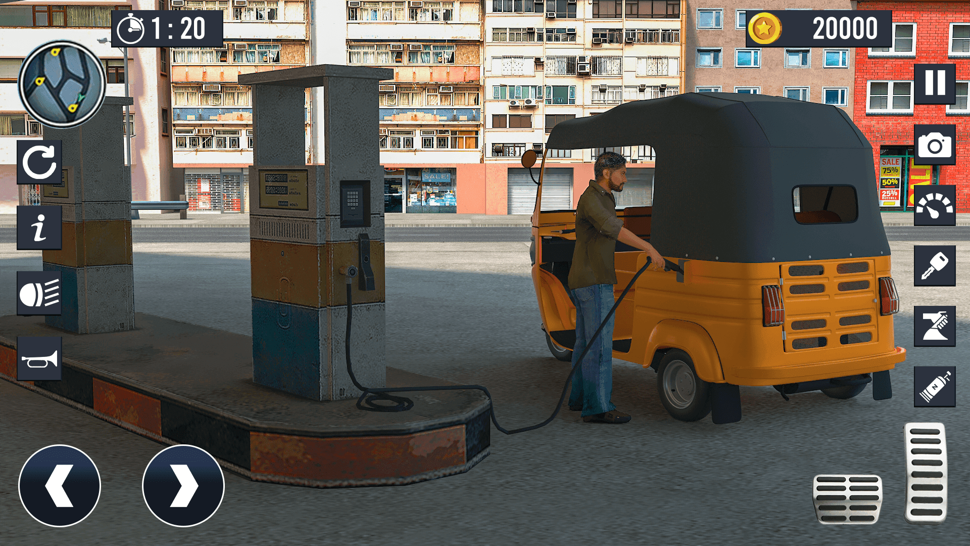 Screenshot 4 of Rickshaw Driver Tuk Tuk Game 