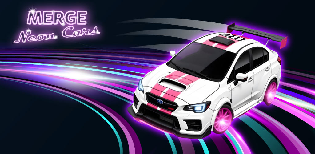 Banner of Merge Neon Car: Idle Car Merge 