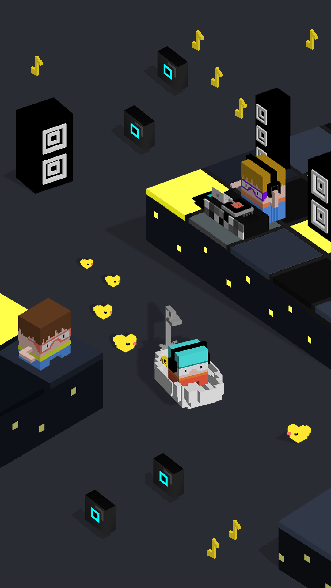 Silly Slide -- Retro 3D Arcade Game Screenshot