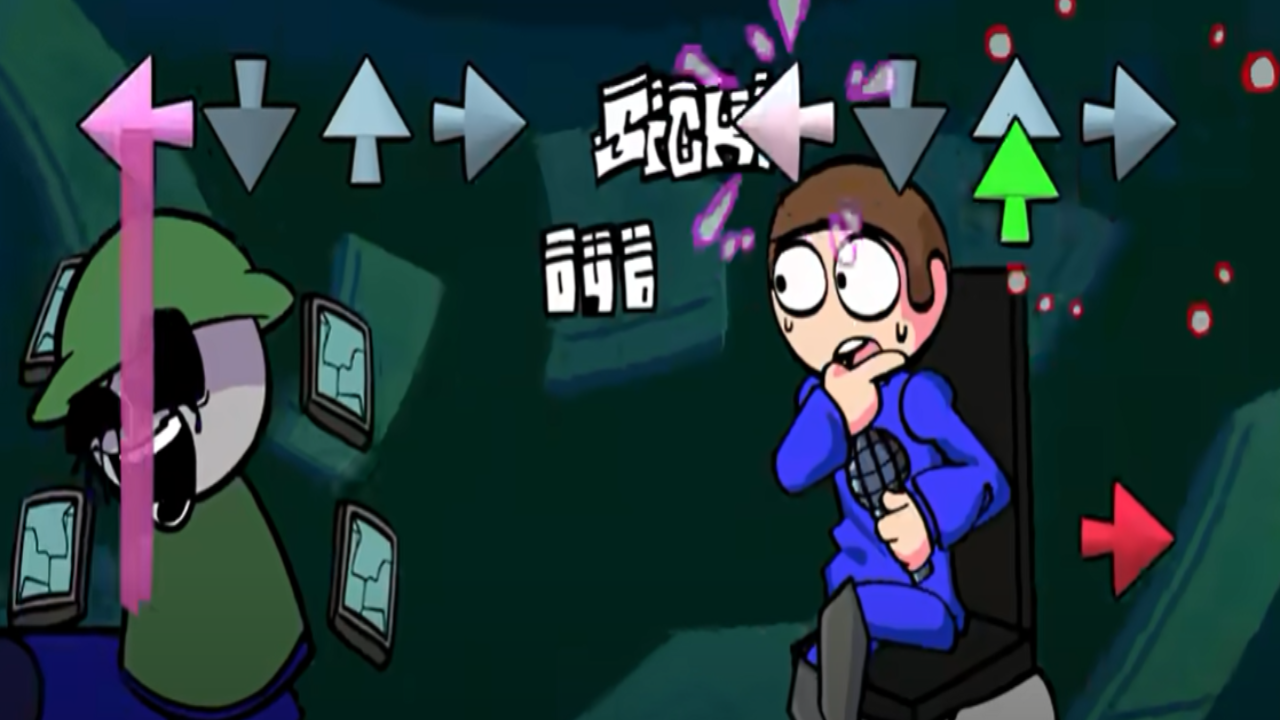 FNF vs Dave and Bambi Game Screenshot