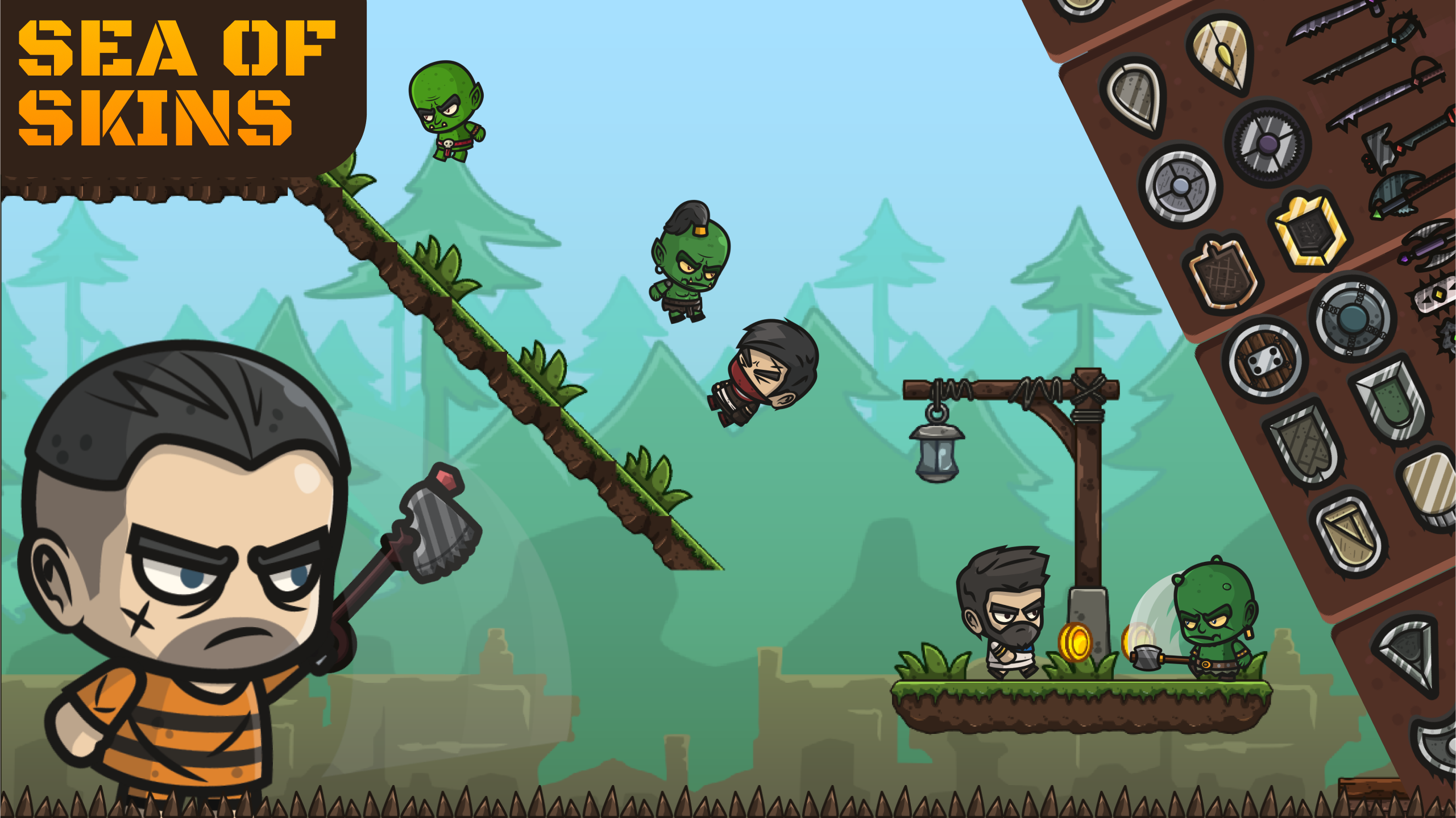 DARK LIGHT - 2D Platformer Game Screenshot
