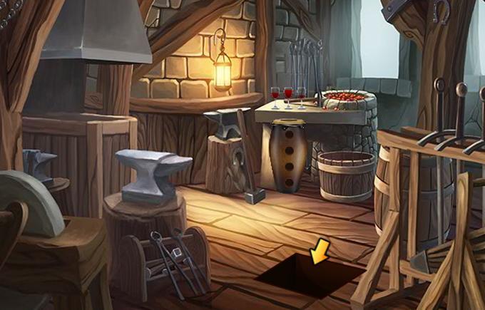 Locked Castle Escape screenshot game