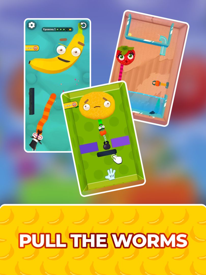 Worm out: Logic puzzles games ภาพหน้าจอเกม