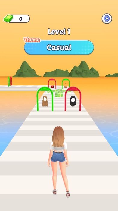 Cuplikan Layar Game Dressup Life