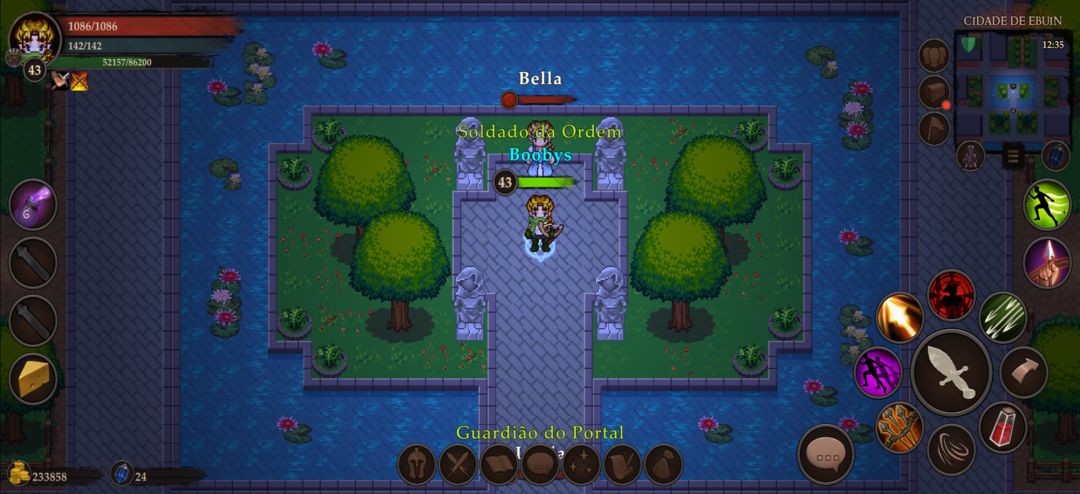Eternal Quest: MMORPG 게임 스크린 샷