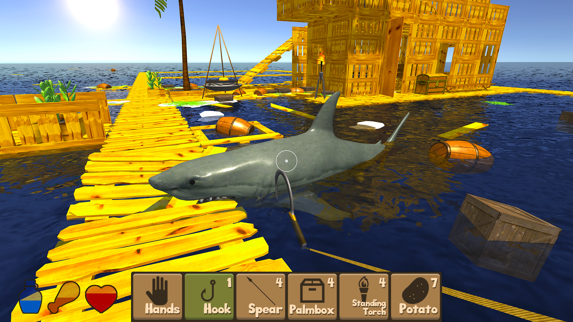Screenshot 1 of Simulatore di sopravvivenza in zattera 1.6.1