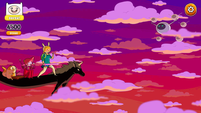 Screenshot of Rockstars of Ooo - Adventure Time Rhythm Game