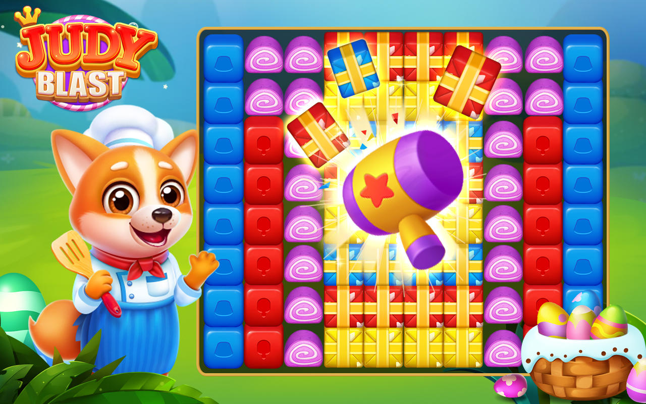 Judy Blast - Cubes Puzzle Game Game Screenshot