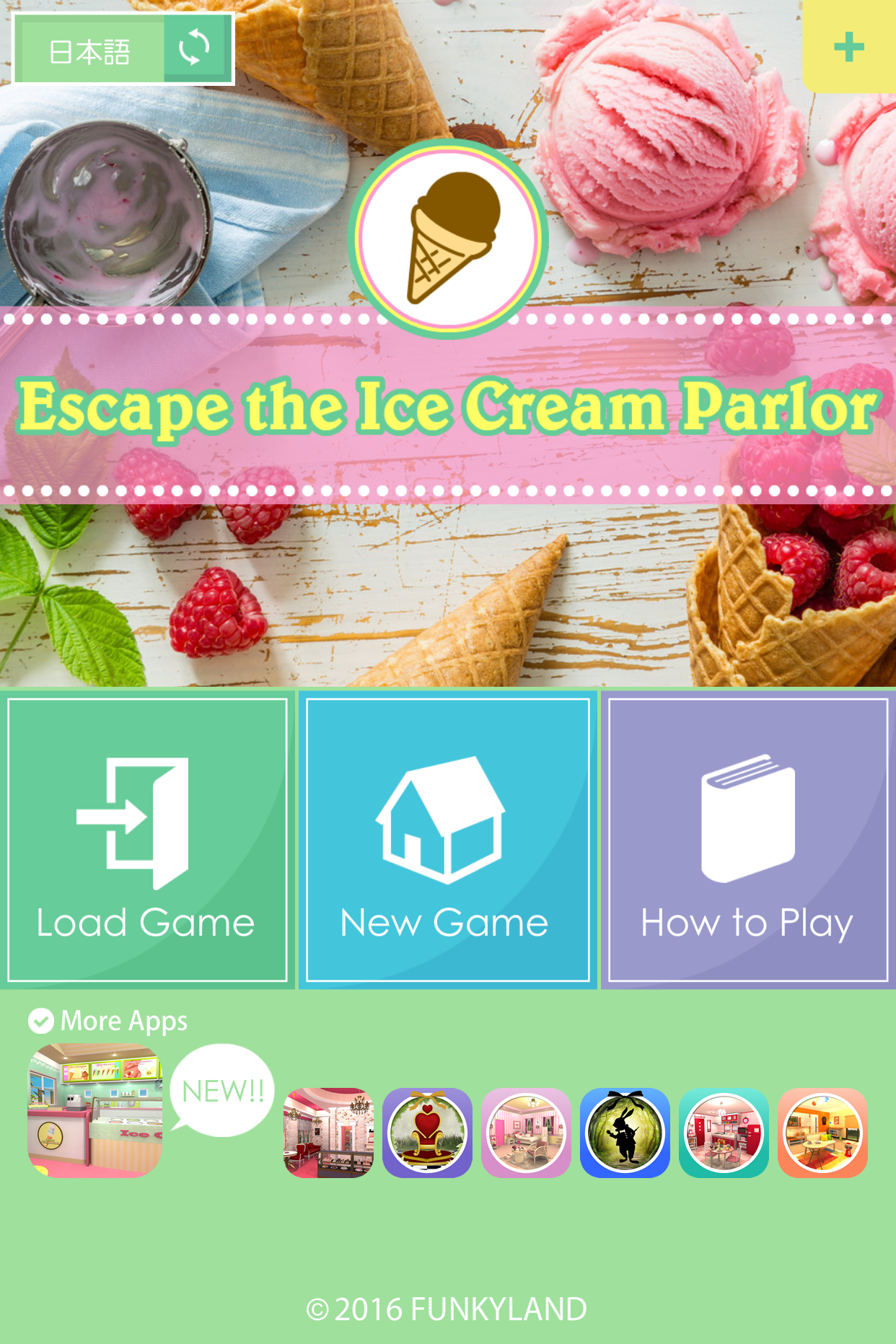 Escape the Ice Cream Parlor Game Screenshot