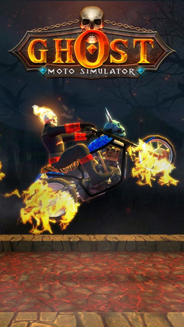 Screenshot of Ghost Motorcycle sim