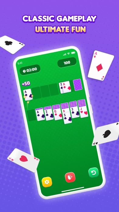 Cuplikan Layar Game Unicorn Solitaire