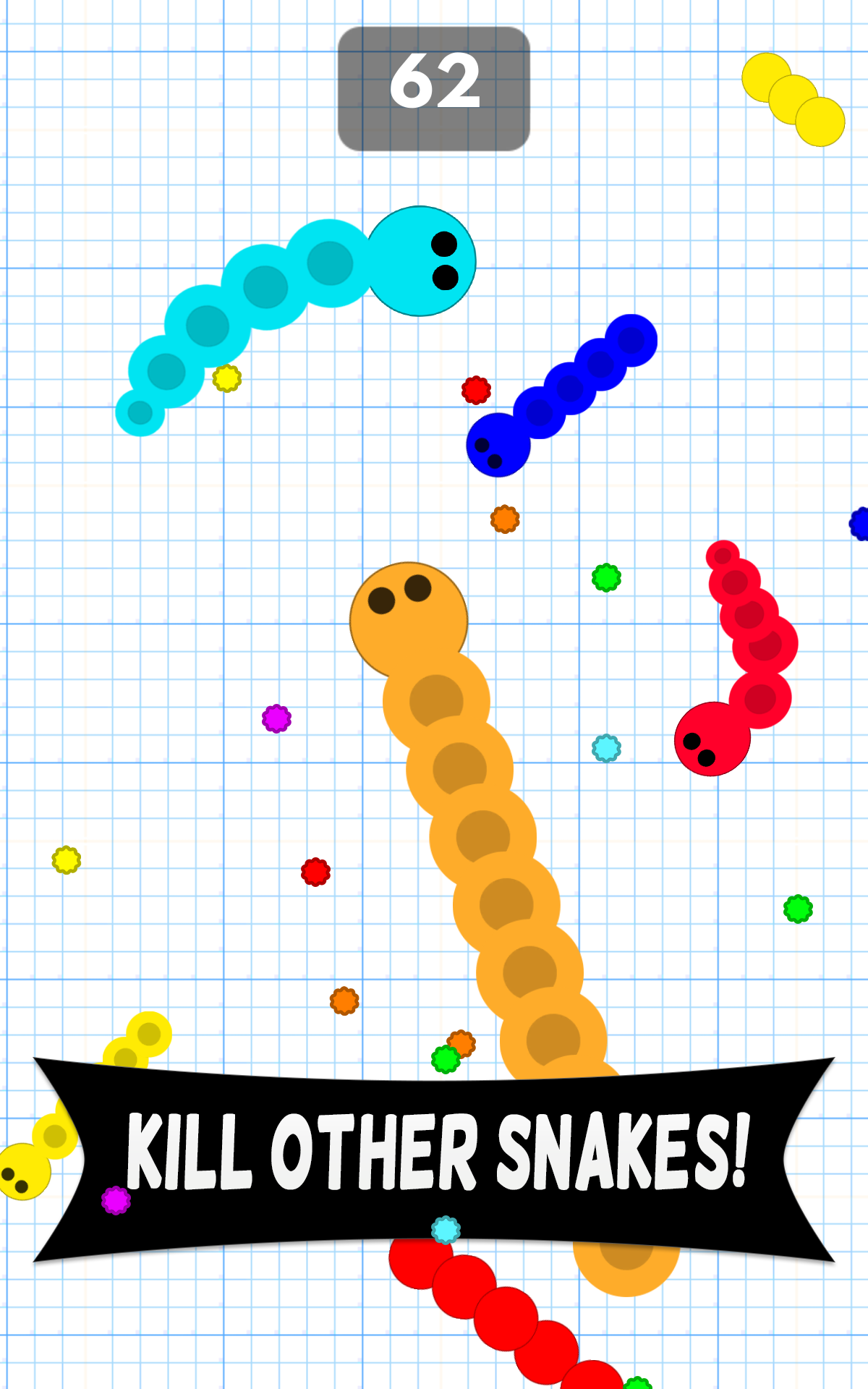 Eat Snakes - Crazy Slither ภาพหน้าจอเกม