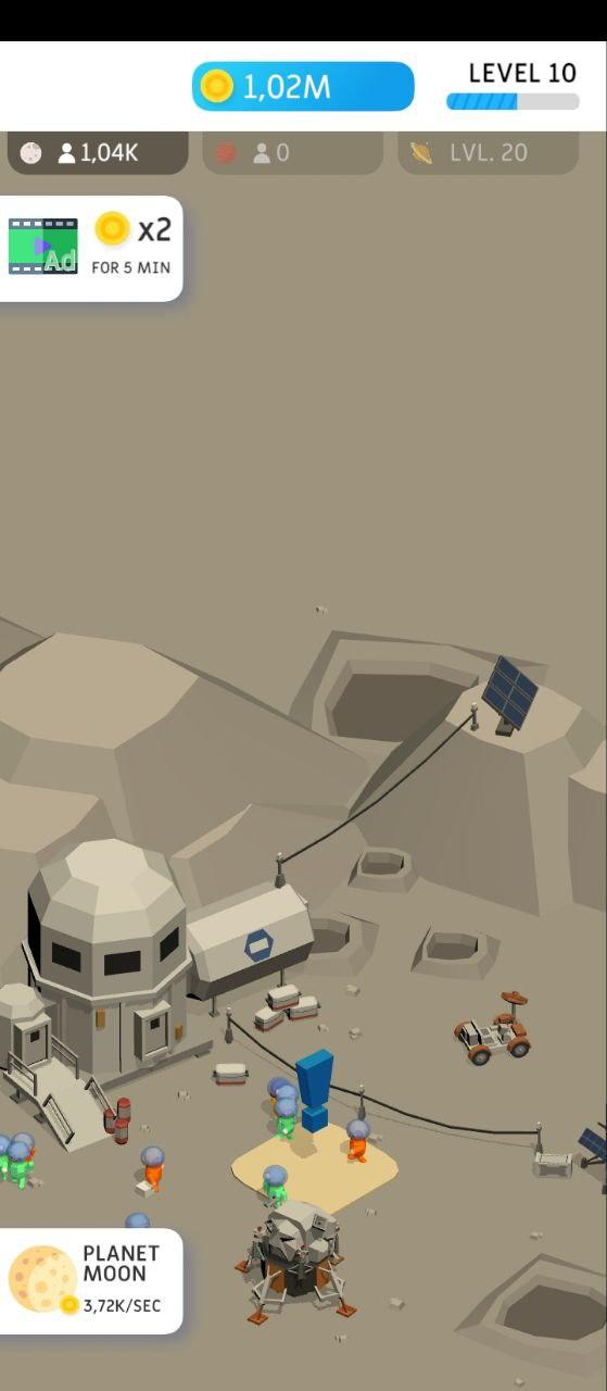 Скриншот игры Space Idle - Conquer space