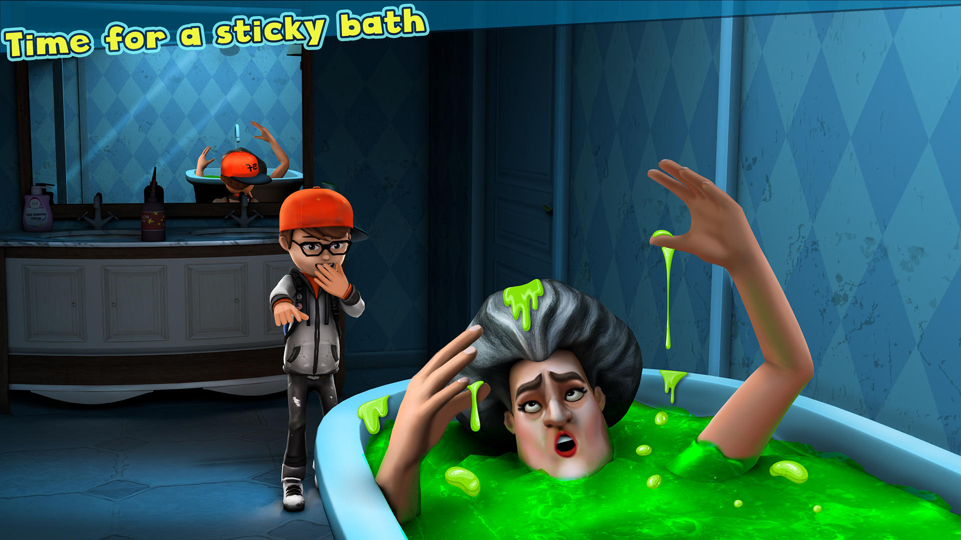 Scary Teacher 3D Game Screenshot