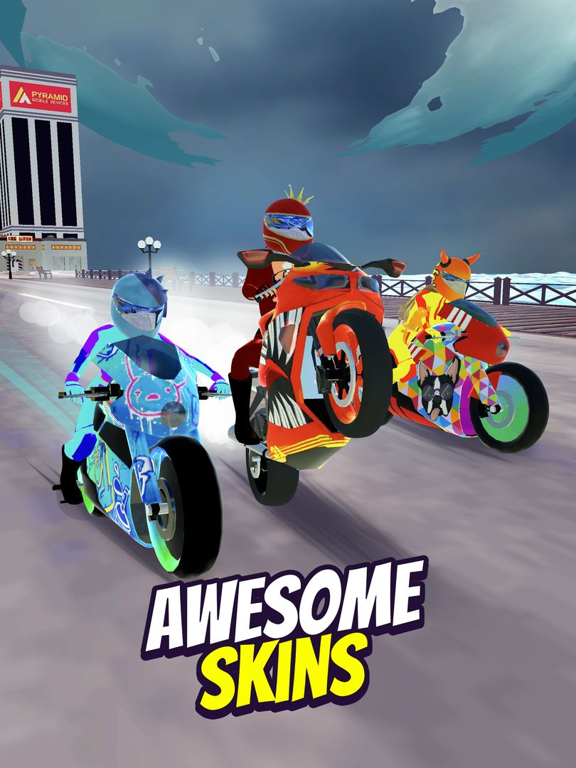 Screenshot of Wild Wheels: Bike Racing
