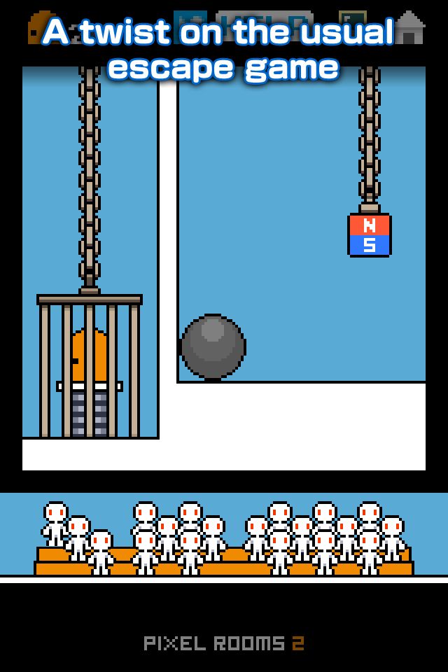 Screenshot of Pixel Rooms 2 room escape game