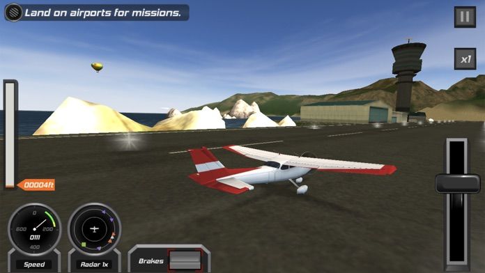模擬飛行飞行员 3D ภาพหน้าจอเกม