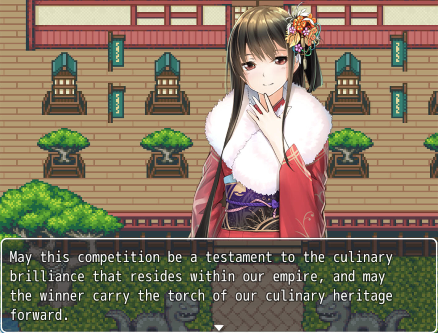 Screenshot of Sushi for Empress Setsuko