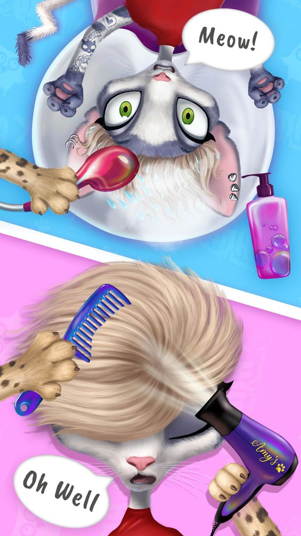 Amy's Animal Hair Salon 게임 스크린 샷