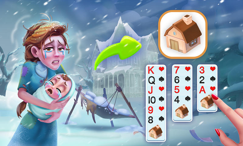Solitaire - Life Challenge Game Screenshot