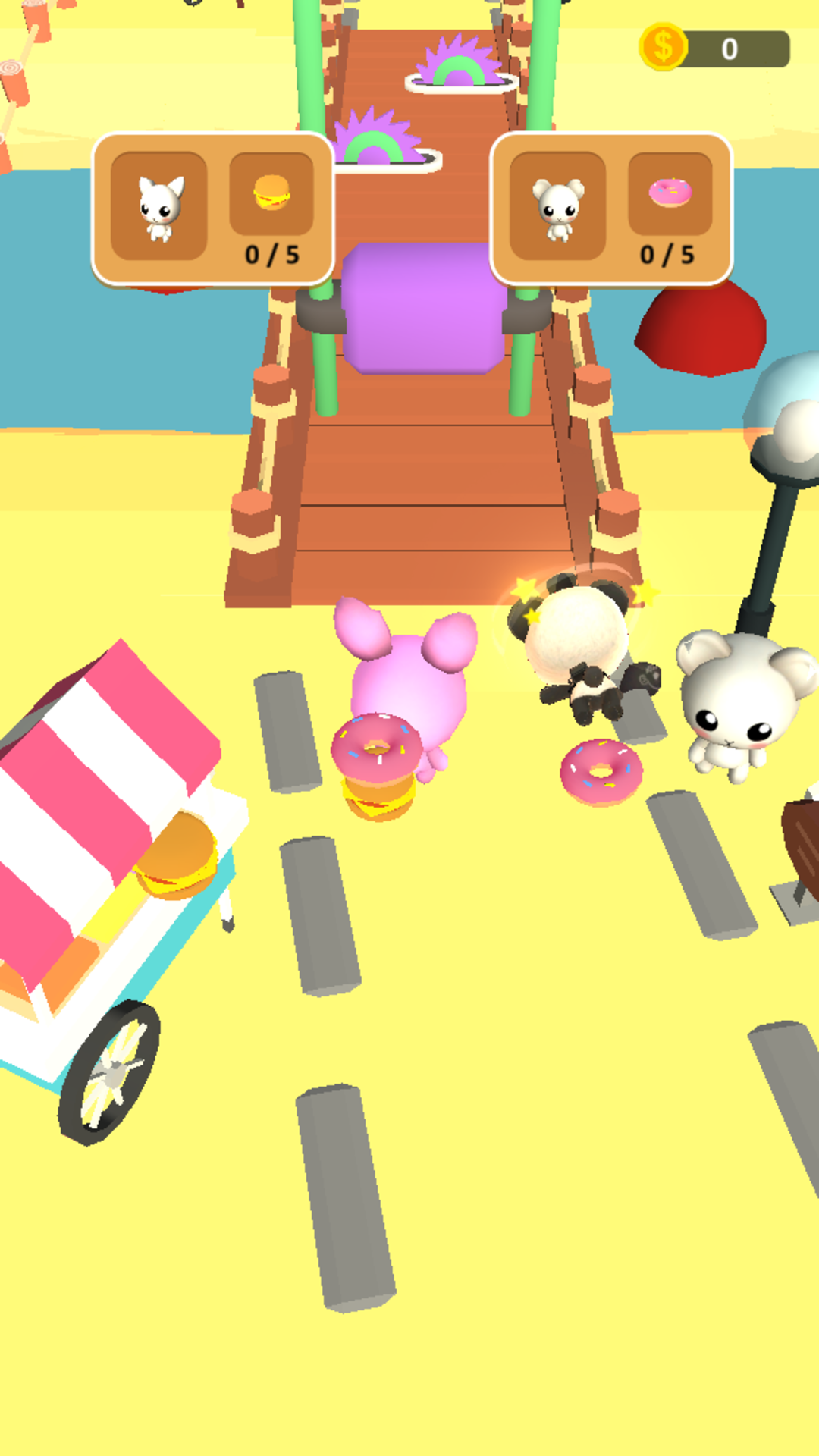 Hare Courier: Parcel Delivery! Game Screenshot