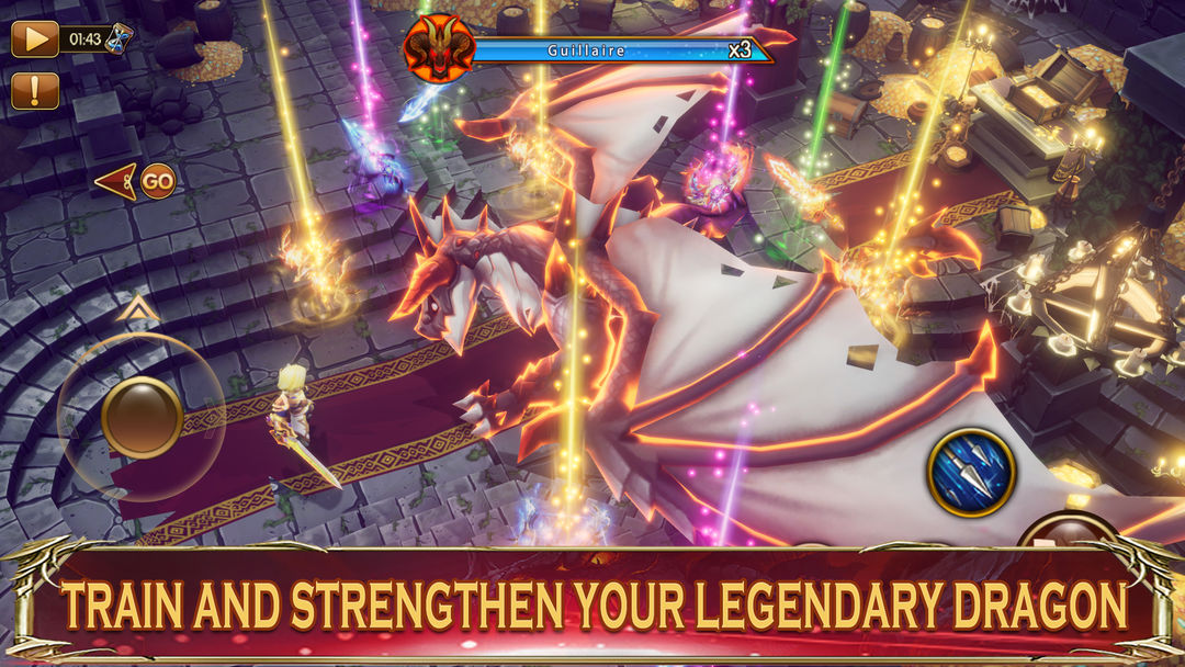 Screenshot of Pocket Knights2: Dragon Impact