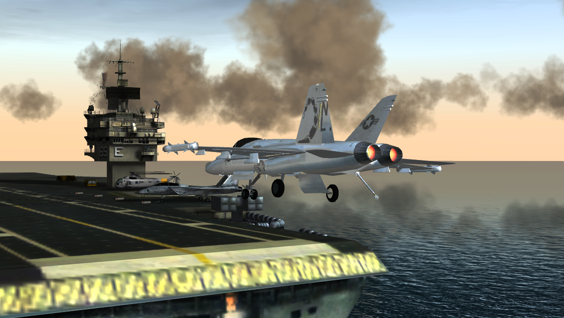 F18 Pilot Flight Simulator Game Screenshot