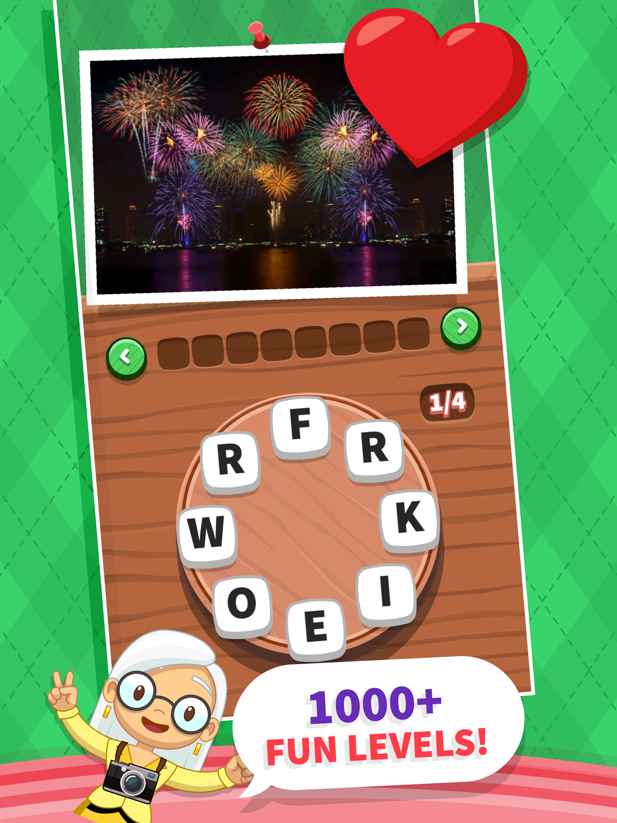 WordWhizzle Pics Game Screenshot