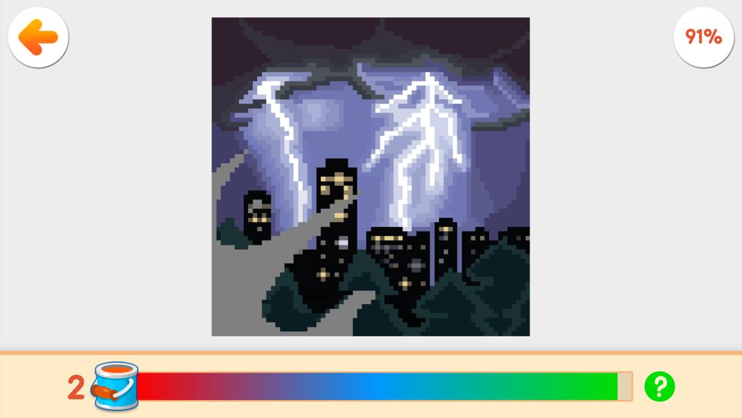 Screenshot of ARTNUM - Color by Number & Pix