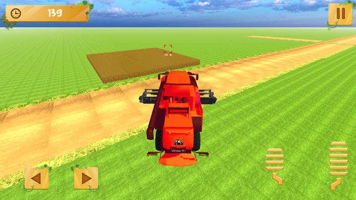 Modern Farming Tractor Driving ゲームのスクリーンショット