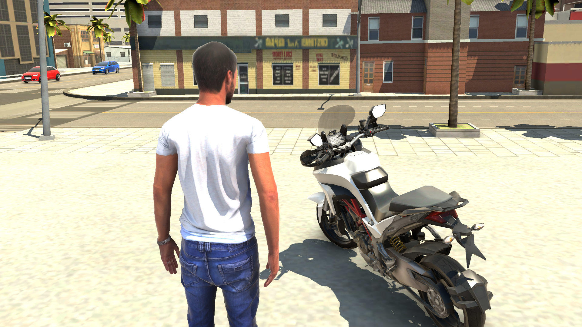 Screenshot 4 of Indian Bike Game 3d Driving 