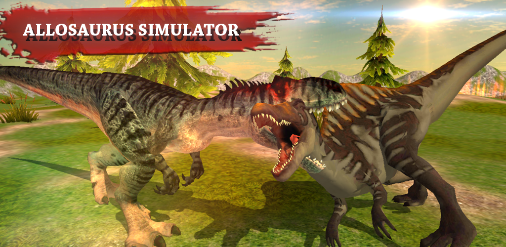 Banner of Trình mô phỏng Allosaurus: Trận chiến sinh tồn khủng long 3D 1.0.1