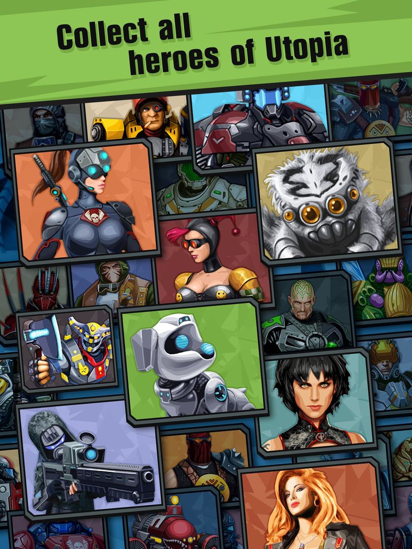 Evolution: Heroes of Utopia screenshot game