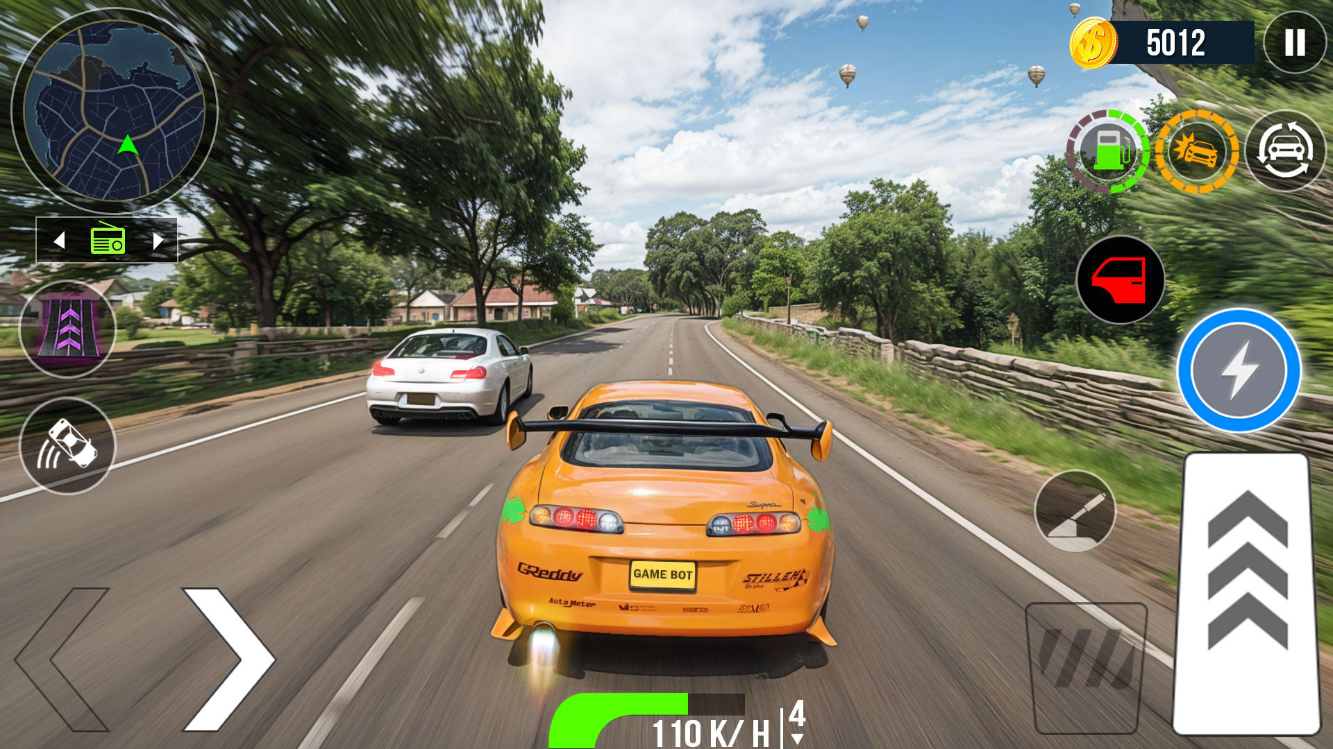 Car Drifting Driving City Game ภาพหน้าจอเกม