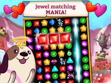 Cuplikan Layar Game Jewel Mania: Valentine's Day