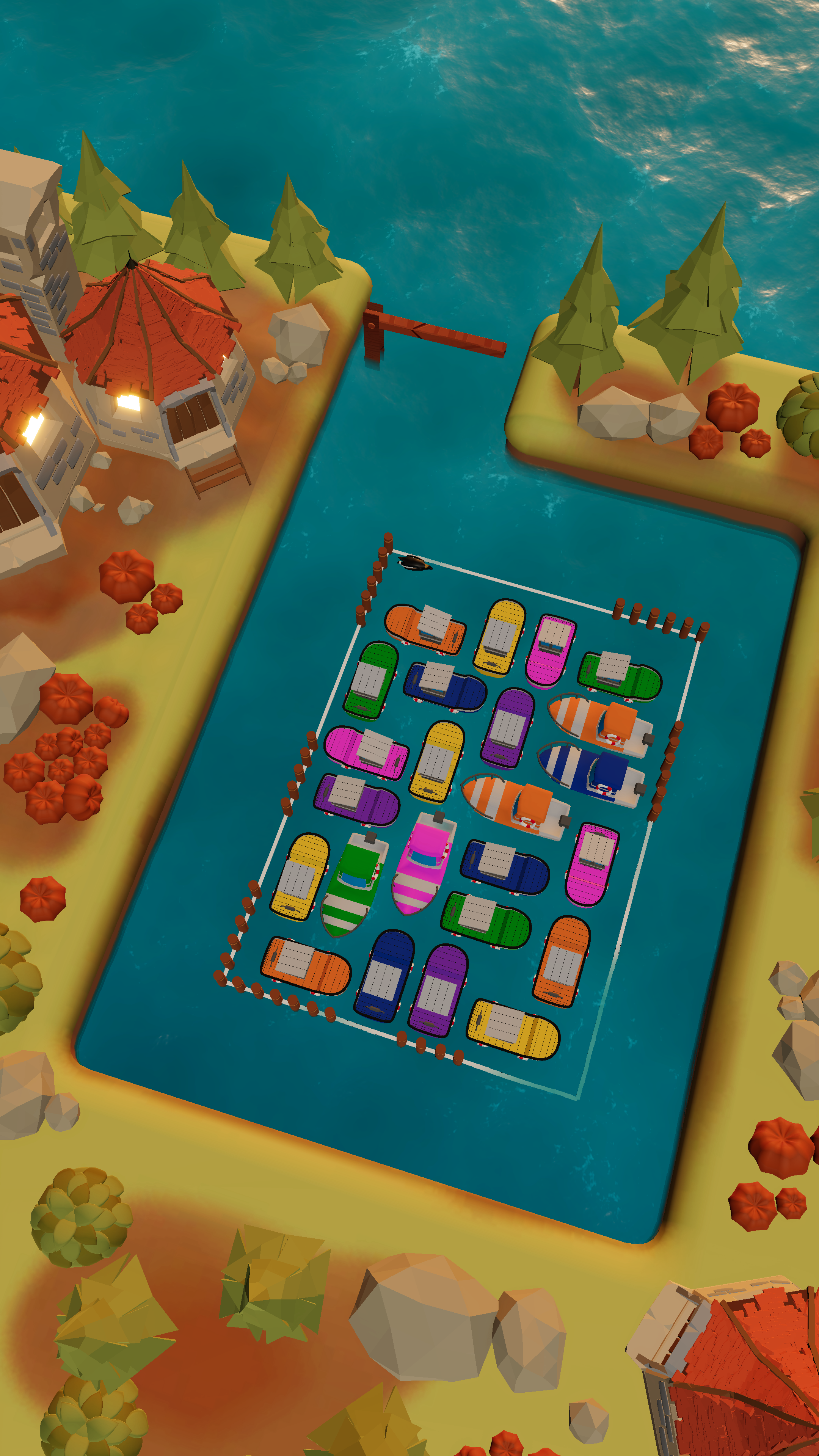 Boat Parking Jam 3D- Anchorage Game Screenshot