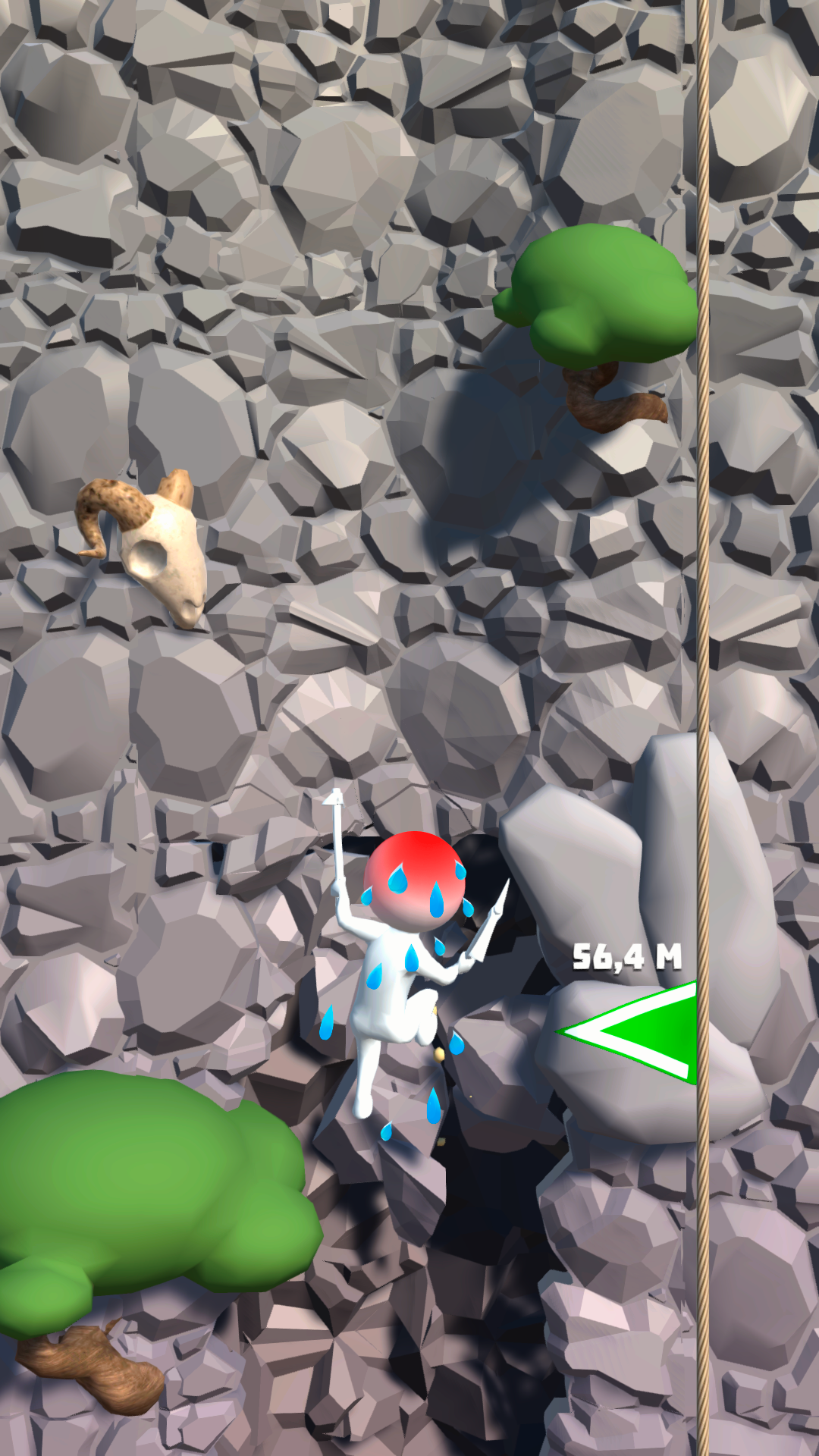 Screenshot of Climb the mountain