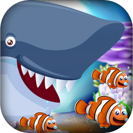 惊人的鲨鱼逃生 - 可爱的尼莫冒险游戏
