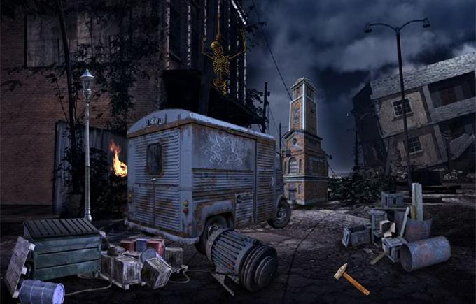 Can You Escape Ghost Town ภาพหน้าจอเกม