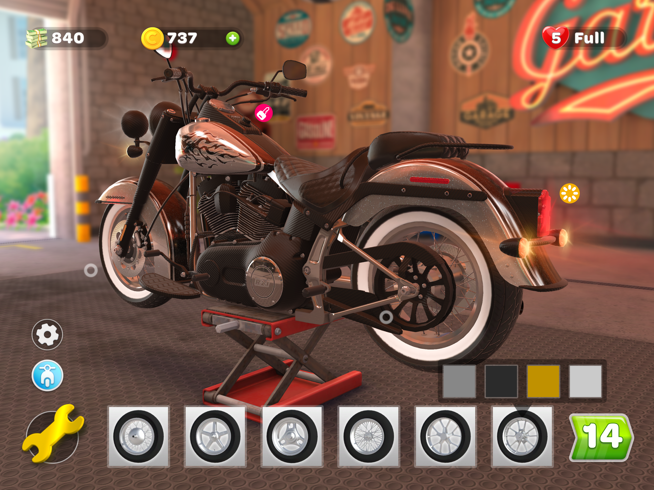 Bike Mechanic Game Screenshot